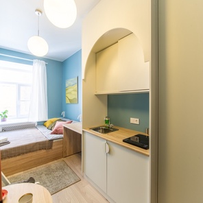 Memento двухместная комната с санузлом в общей зоне