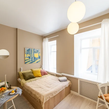 Момент для радости | Большая двухместная комната с санузлом в общей зоне