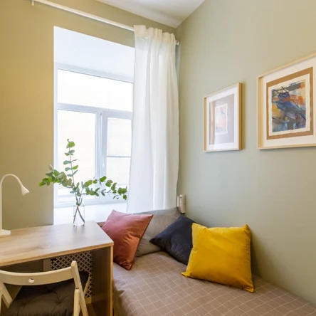 Момент для души | Одноместная комната с санузлом в общей зоне